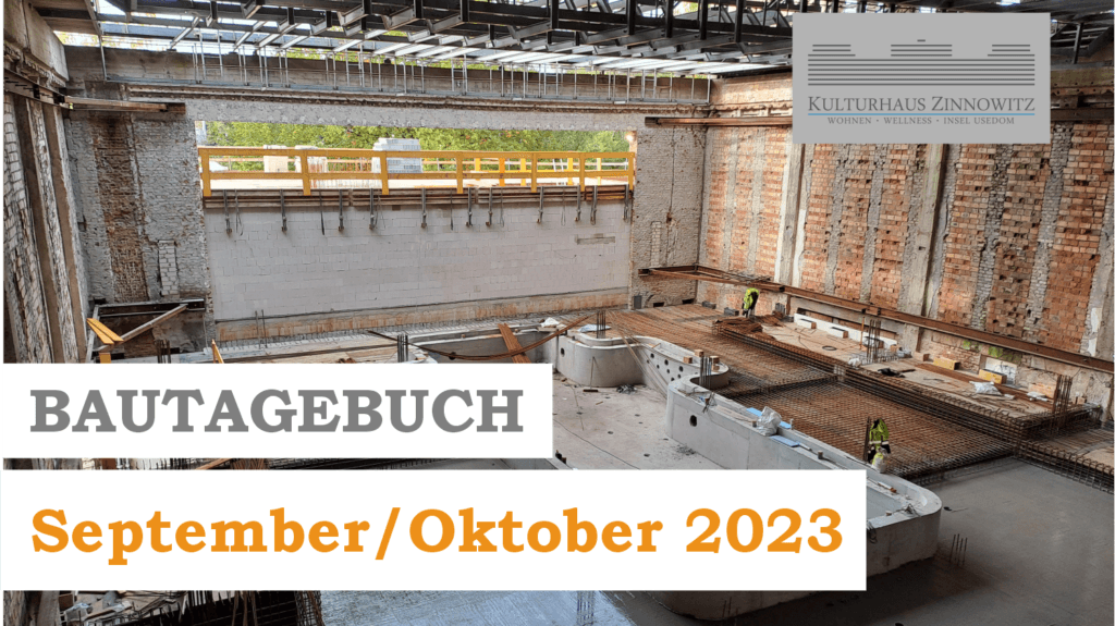 Bautagebuch Oktober Kulturhaus Zinnowitz